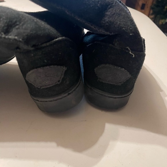 Minnetonka Women’s Size 7 Black Suede Faux Fur Lined Tall Winter Boots - Picture 4 of 8